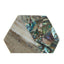 Hamilton Interiors Accessories Imogen Set Of 4 Beige Marble And Paua Shell Coasters House of Isabella UK