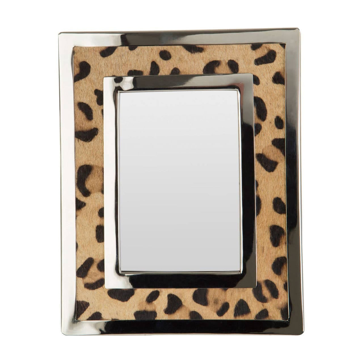 Hamilton Interiors Accessories Kensington Townhouse 4In x 6In Leopard Design Photo Frame House of Isabella UK