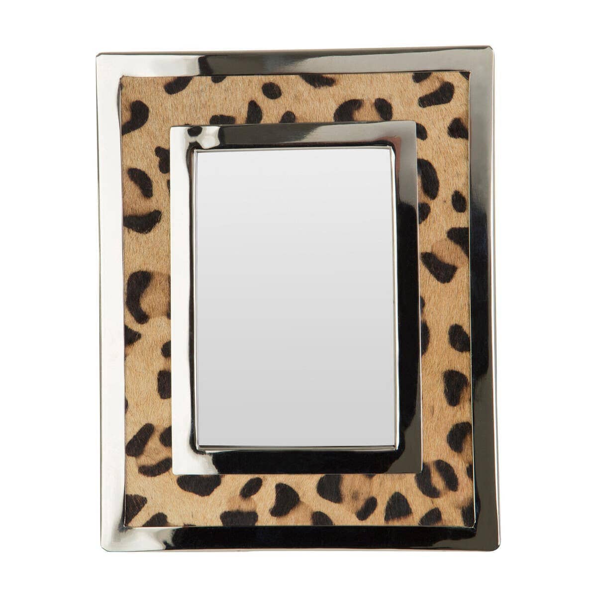 Hamilton Interiors Accessories Kensington Townhouse 4In x 6In Leopard Design Photo Frame House of Isabella UK