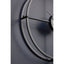 Hamilton Interiors Accessories Kent 40cm Dia Small Black Finish Wall Clock House of Isabella UK