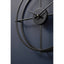 Hamilton Interiors Accessories Kent 40cm Dia Small Black Finish Wall Clock House of Isabella UK
