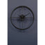 Hamilton Interiors Accessories Kent 40cm Dia Small Black Finish Wall Clock House of Isabella UK