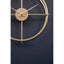 Hamilton Interiors Accessories Kent 40cm Dia Small Gold Finish Wall Clock House of Isabella UK