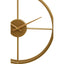 Hamilton Interiors Accessories Kent 40cm Dia Small Gold Finish Wall Clock House of Isabella UK