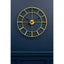 Hamilton Interiors Accessories Kent 60cm Dia Large Gold Finish Metal Wall Clock House of Isabella UK