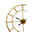 Hamilton Interiors Accessories Kent 60cm Dia Large Gold Finish Metal Wall Clock House of Isabella UK