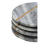 Hamilton Interiors Accessories Kira Set of Four Grey Marble Coasters House of Isabella UK