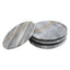 Hamilton Interiors Accessories Kira Set of Four Grey Marble Coasters House of Isabella UK