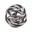 Hamilton Interiors Accessories Knot Decor Black And White Glass Ornament House of Isabella UK