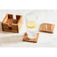 Hamilton Interiors Accessories Kora Set of 4 Olive Wood Square Coasters House of Isabella UK