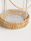 Hamilton Interiors Accessories Kuta Natural And White Small Lantern House of Isabella UK