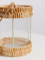 Hamilton Interiors Accessories Kuta Natural And White Small Lantern House of Isabella UK