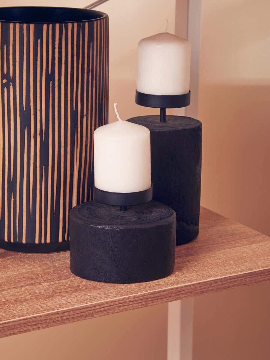 Hamilton Interiors Accessories Lacuna Large Candle Holder House of Isabella UK
