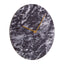 Hamilton Interiors Accessories Lamonte 30cm Dia Black Marble Wall Clock House of Isabella UK