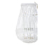Hamilton Interiors Accessories Lentigo Small White Bamboo Lantern House of Isabella UK