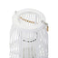 Hamilton Interiors Accessories Lentigo Small White Bamboo Lantern House of Isabella UK