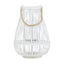 Hamilton Interiors Accessories Lentigo Small White Bamboo Lantern House of Isabella UK