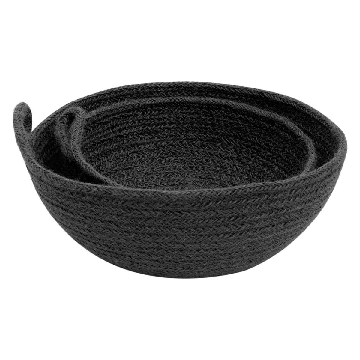 Hamilton Interiors Accessories Lidi Set Of Two Jute Baskets House of Isabella UK