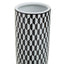 Hamilton Interiors Accessories Marlo Black and White Geometric Print Ceramic Umbrella Stand House of Isabella UK