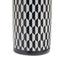 Hamilton Interiors Accessories Marlo Large Black and White Geometric Print Ceramic Jar House of Isabella UK