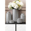 Hamilton Interiors Accessories Marlo Large Black and White Geometric Print Ceramic Jar House of Isabella UK