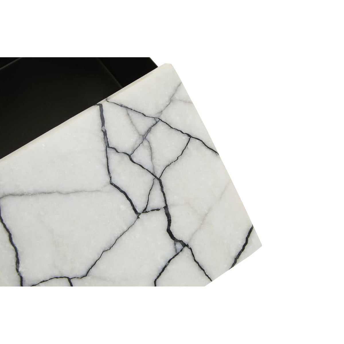 Hamilton Interiors Accessories Marmara Large Marble Trinket Box House of Isabella UK