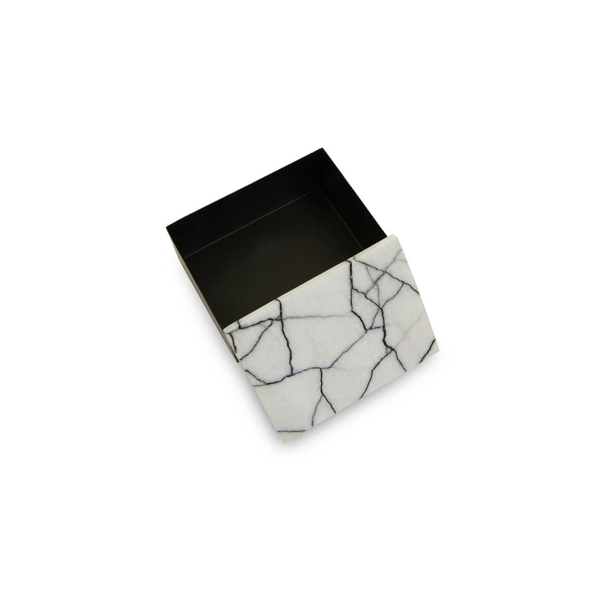 Hamilton Interiors Accessories Marmara Large Marble Trinket Box House of Isabella UK