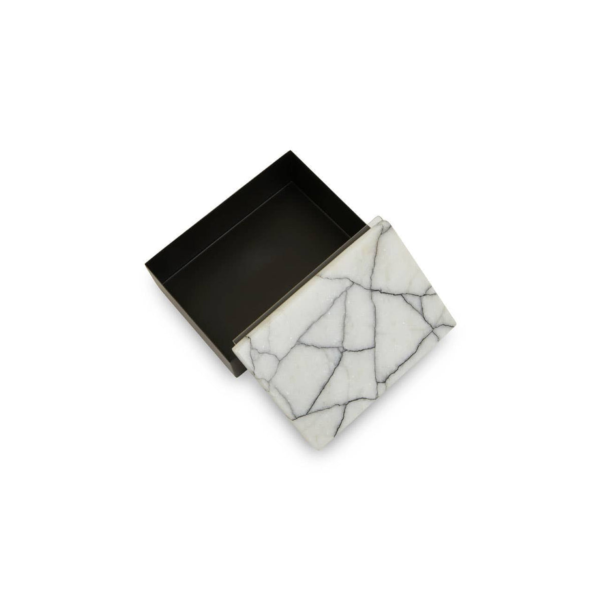 Hamilton Interiors Accessories Marmara Small Marble Trinket Box House of Isabella UK