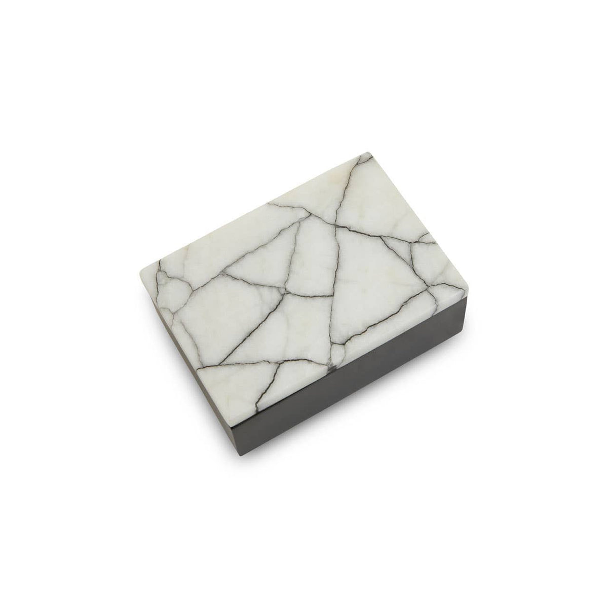Hamilton Interiors Accessories Marmara Small Marble Trinket Box House of Isabella UK