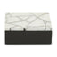 Hamilton Interiors Accessories Marmara Small Marble Trinket Box House of Isabella UK