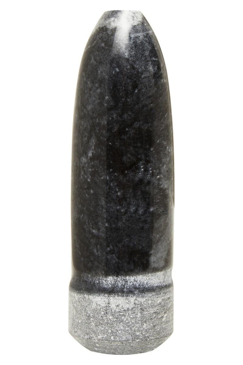 Hamilton Interiors Accessories Marmore Black Marble Textured Mortar And Pestle House of Isabella UK
