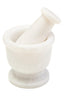 Hamilton Interiors Accessories Marmore White Marble Mortar And Pestle House of Isabella UK