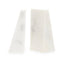 Hamilton Interiors Accessories Marris Set Of 2 White Marble Bookends House of Isabella UK