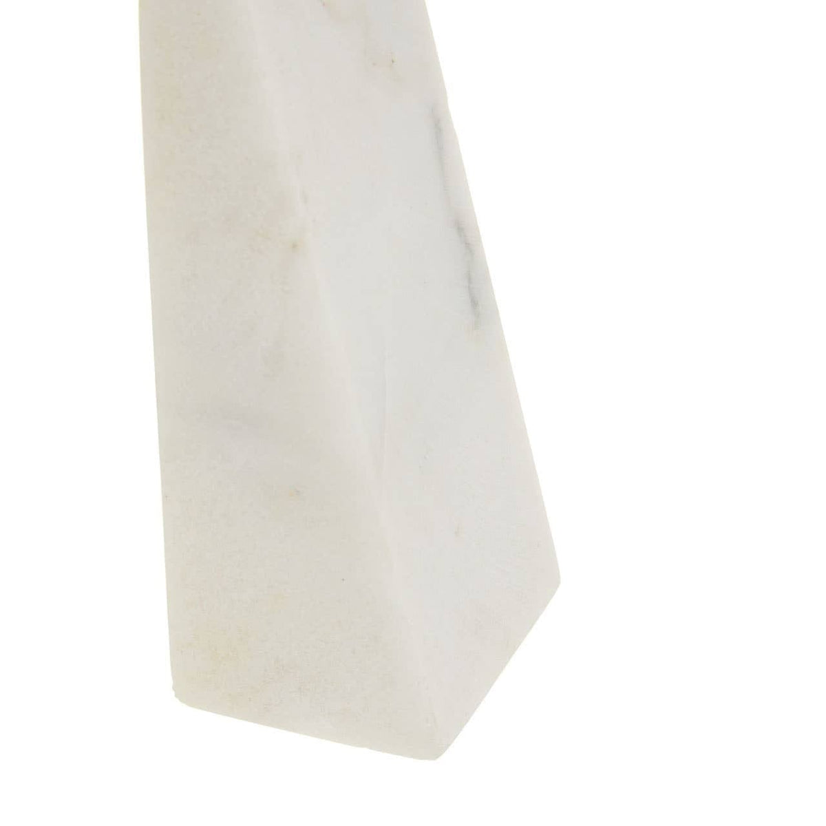 Hamilton Interiors Accessories Marris Set Of 2 White Marble Bookends House of Isabella UK