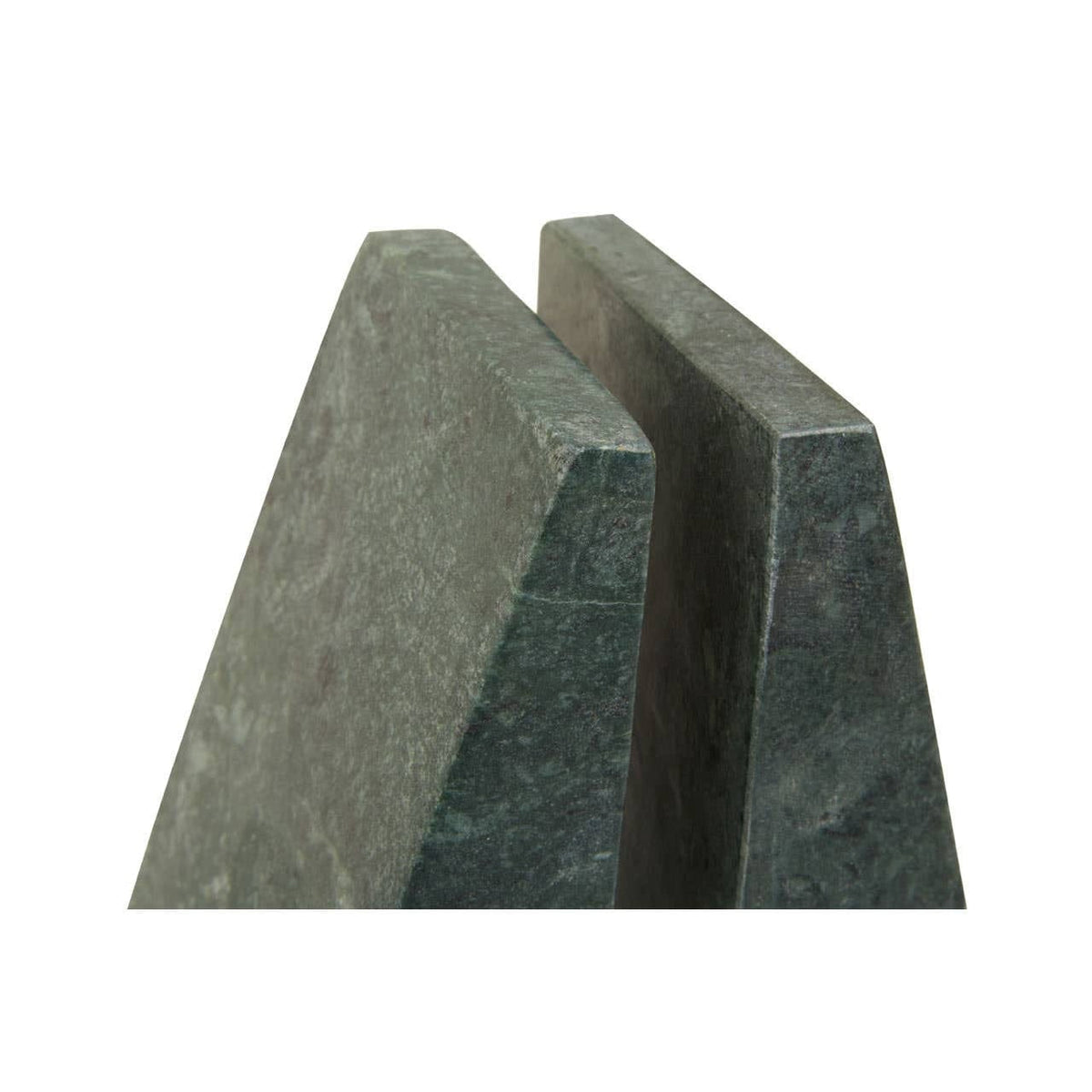 Hamilton Interiors Accessories Marris Set Of Two Green Marble Bookends House of Isabella UK