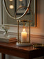 Hamilton Interiors Accessories Martina Hurricane Lamp with Handle House of Isabella UK