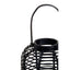 Hamilton Interiors Accessories Mataram Tall Black Natural Rattan Lantern House of Isabella UK