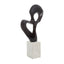Hamilton Interiors Accessories Mirano Black Finish Knot Sculpture House of Isabella UK