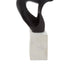 Hamilton Interiors Accessories Mirano Black Finish Knot Sculpture House of Isabella UK