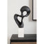 Hamilton Interiors Accessories Mirano Black Finish Knot Sculpture House of Isabella UK