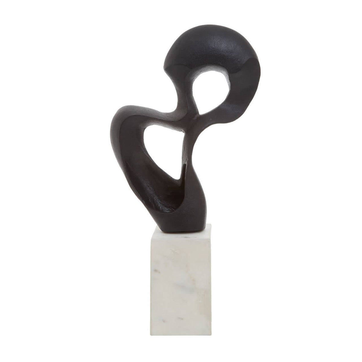 Hamilton Interiors Accessories Mirano Black Finish Knot Sculpture House of Isabella UK