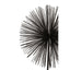 Hamilton Interiors Accessories Mirano Black Finish Starburst Sculpture House of Isabella UK