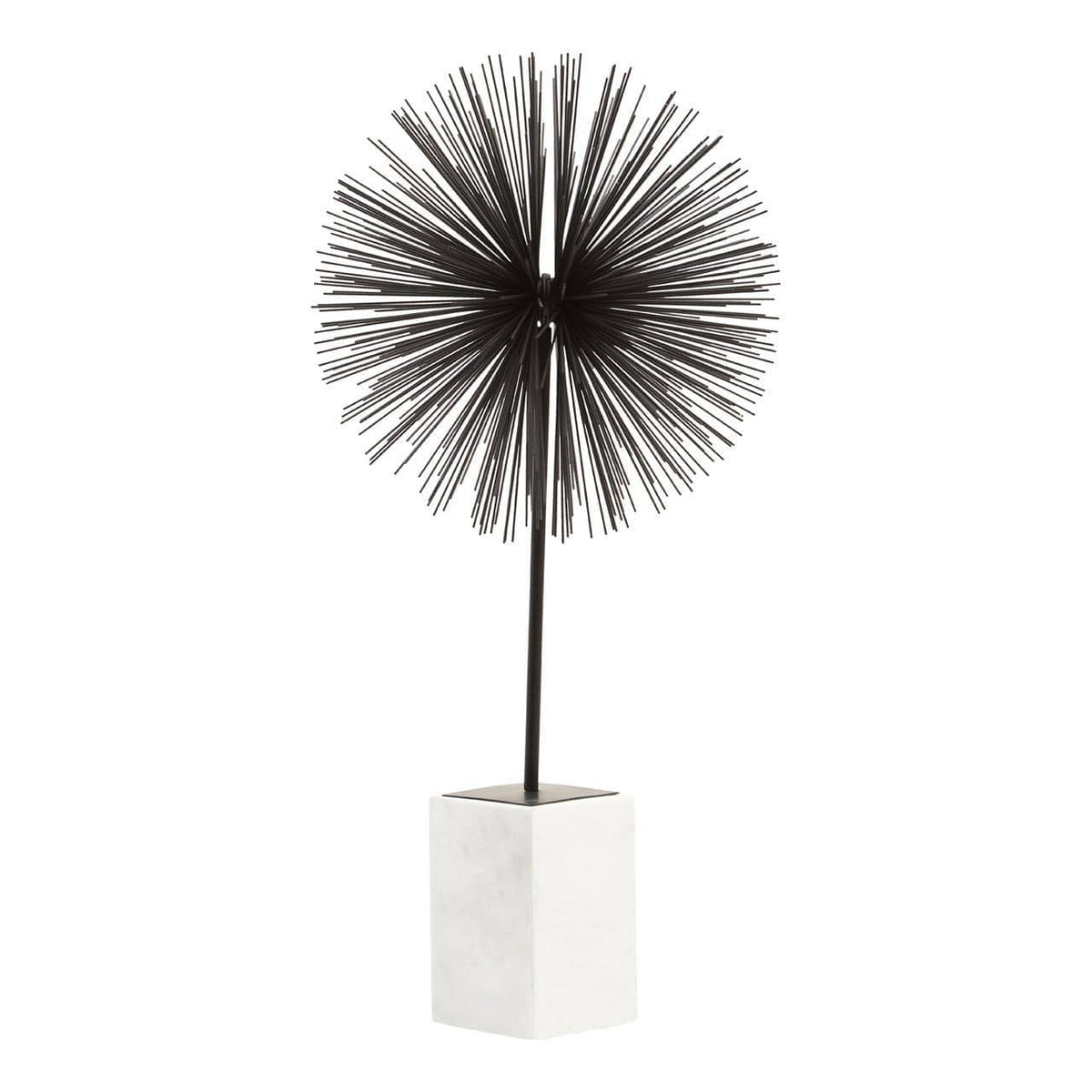 Hamilton Interiors Accessories Mirano Black Finish Starburst Sculpture House of Isabella UK