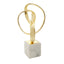 Hamilton Interiors Accessories Mirano Gold Finish Knot Sculpture House of Isabella UK