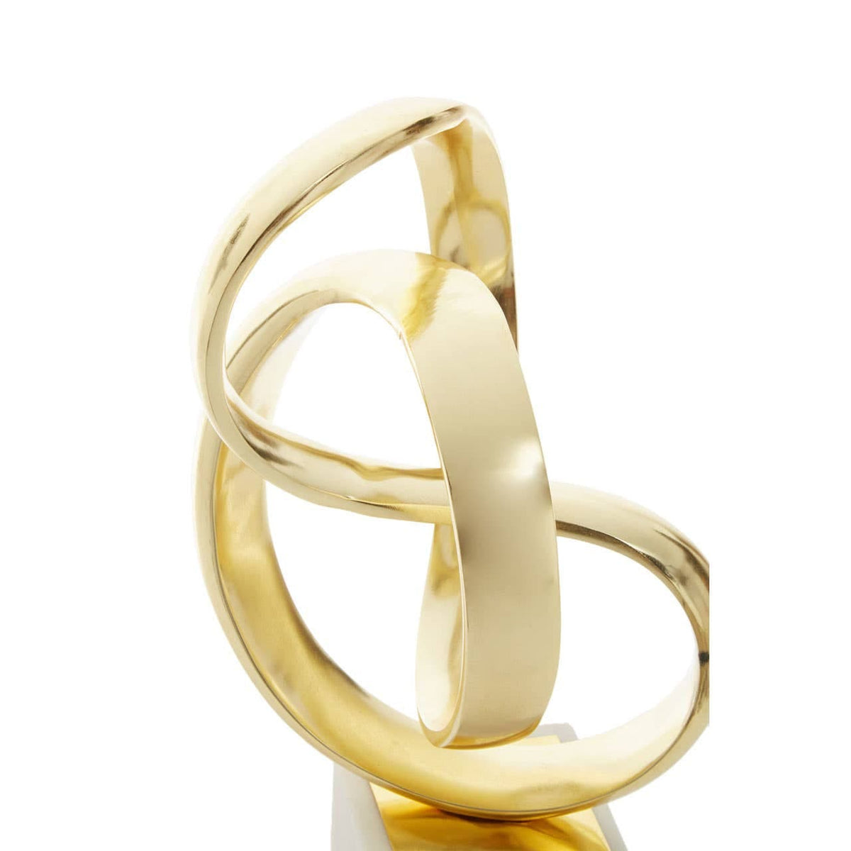 Hamilton Interiors Accessories Mirano Gold Finish Knot Sculpture House of Isabella UK