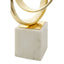 Hamilton Interiors Accessories Mirano Gold Finish Knot Sculpture House of Isabella UK