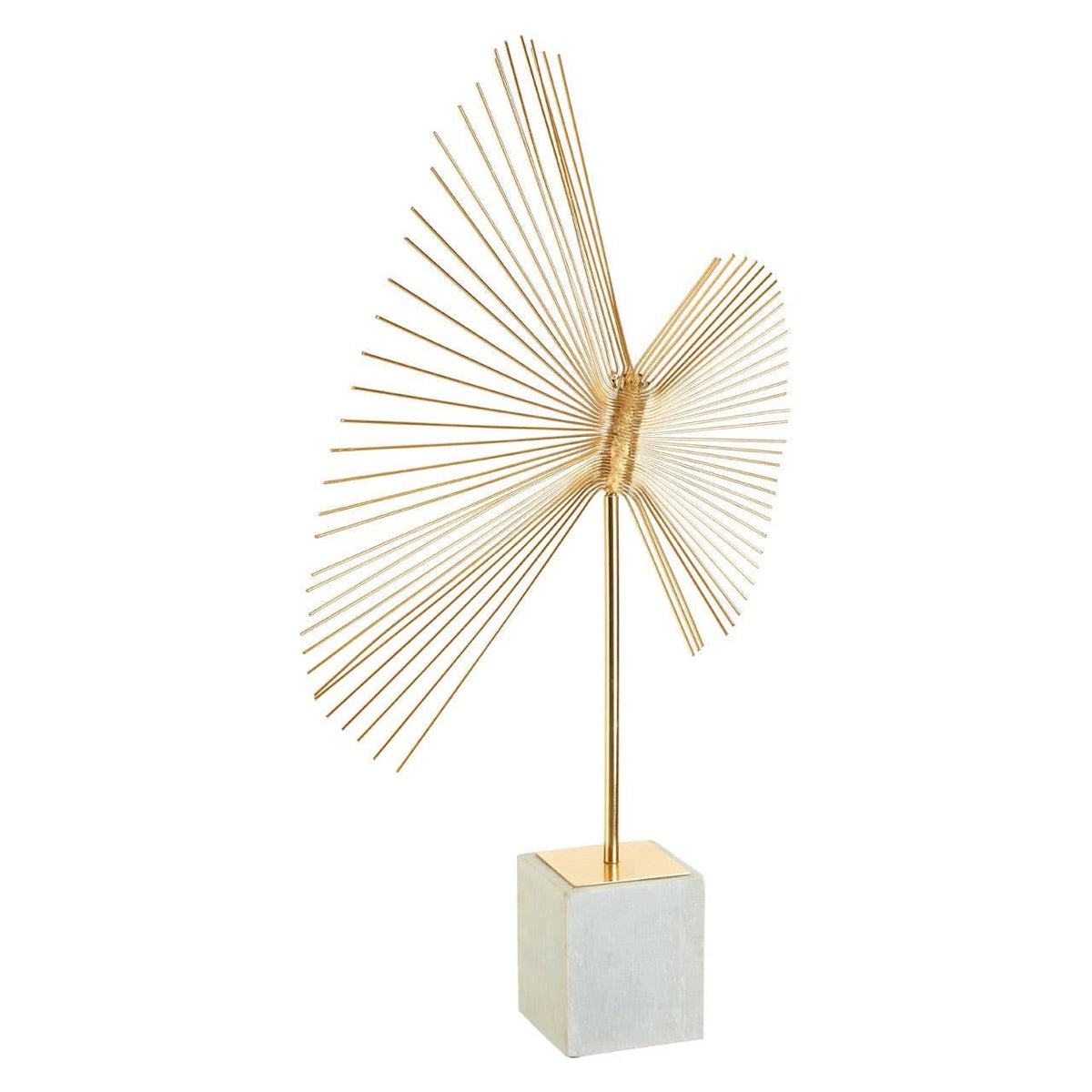 Hamilton Interiors Accessories Mirano Gold Finish Spiral Sculpture House of Isabella UK