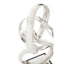 Hamilton Interiors Accessories Mirano Silver Nickel Finish Knot Sculpture House of Isabella UK