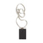 Hamilton Interiors Accessories Mirano Silver Nickel Finish Knot Sculpture House of Isabella UK