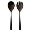 Hamilton Interiors Accessories Modern Retro Matt Black 2 Piece Salad Servers House of Isabella UK
